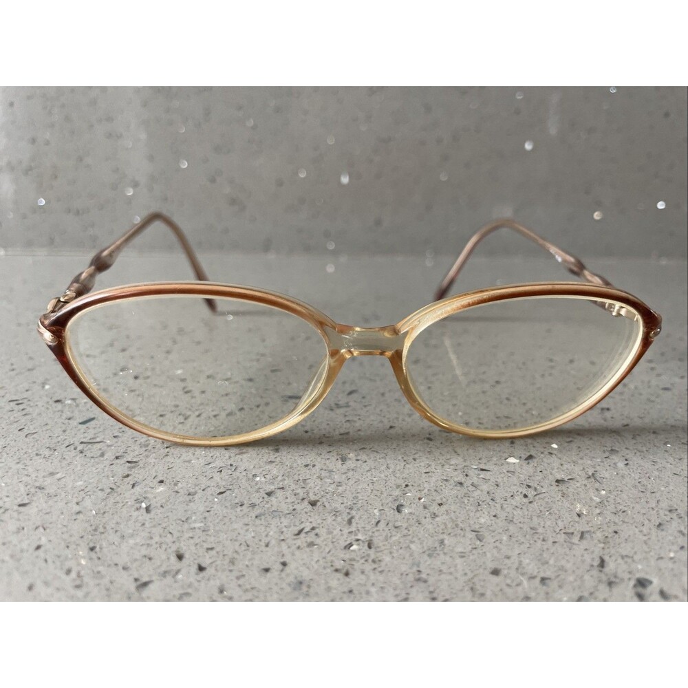 Destiny Margaret BR 53-15-135 Brown/Crystal Fade Full Rim Eyeglasses Frames ONLY